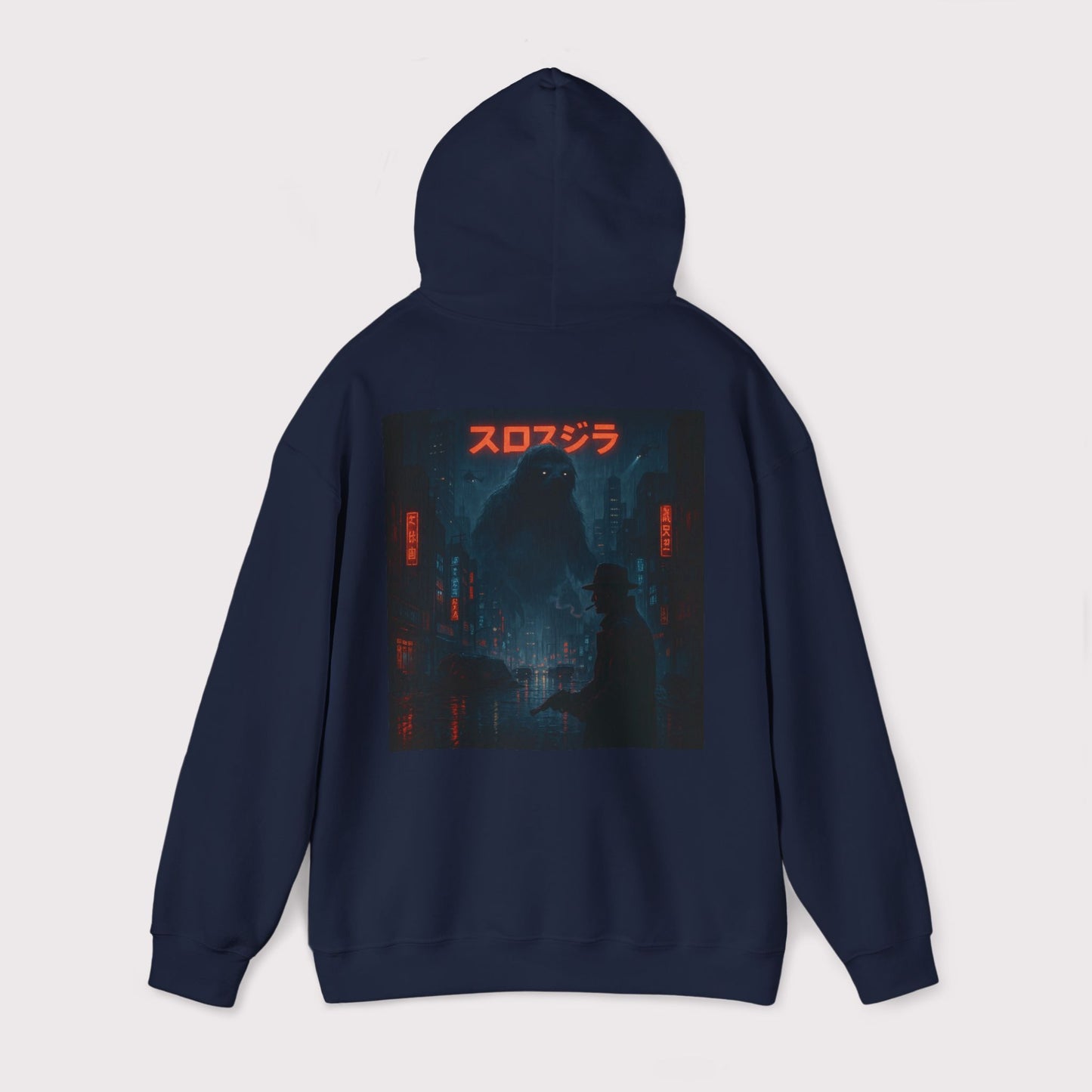 Slothzilla Noir Hoodie
