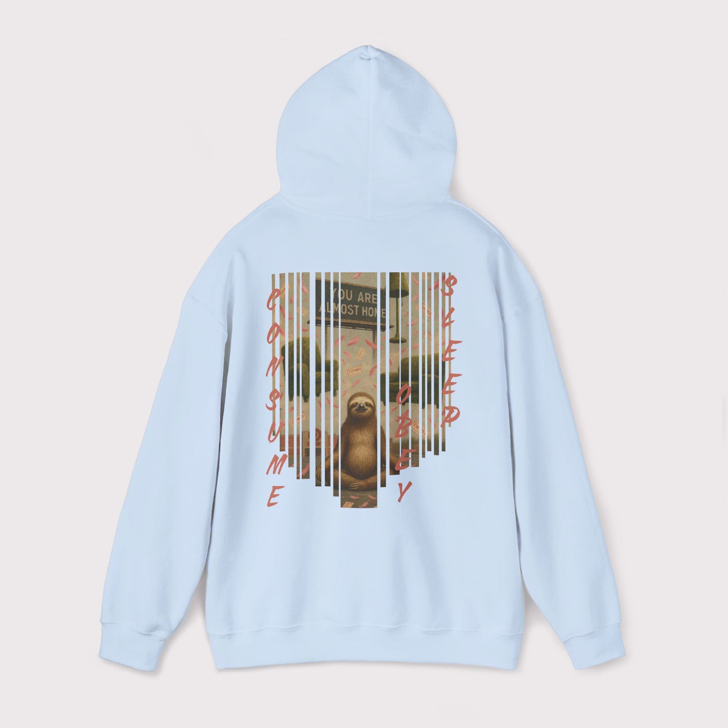 Consume Obey Sleep Sloth Hoodie