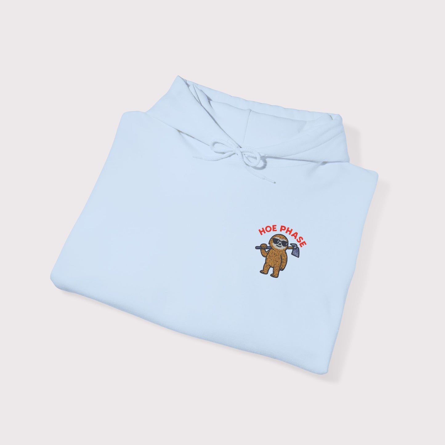Hoe Phase Embroidered Hoodie