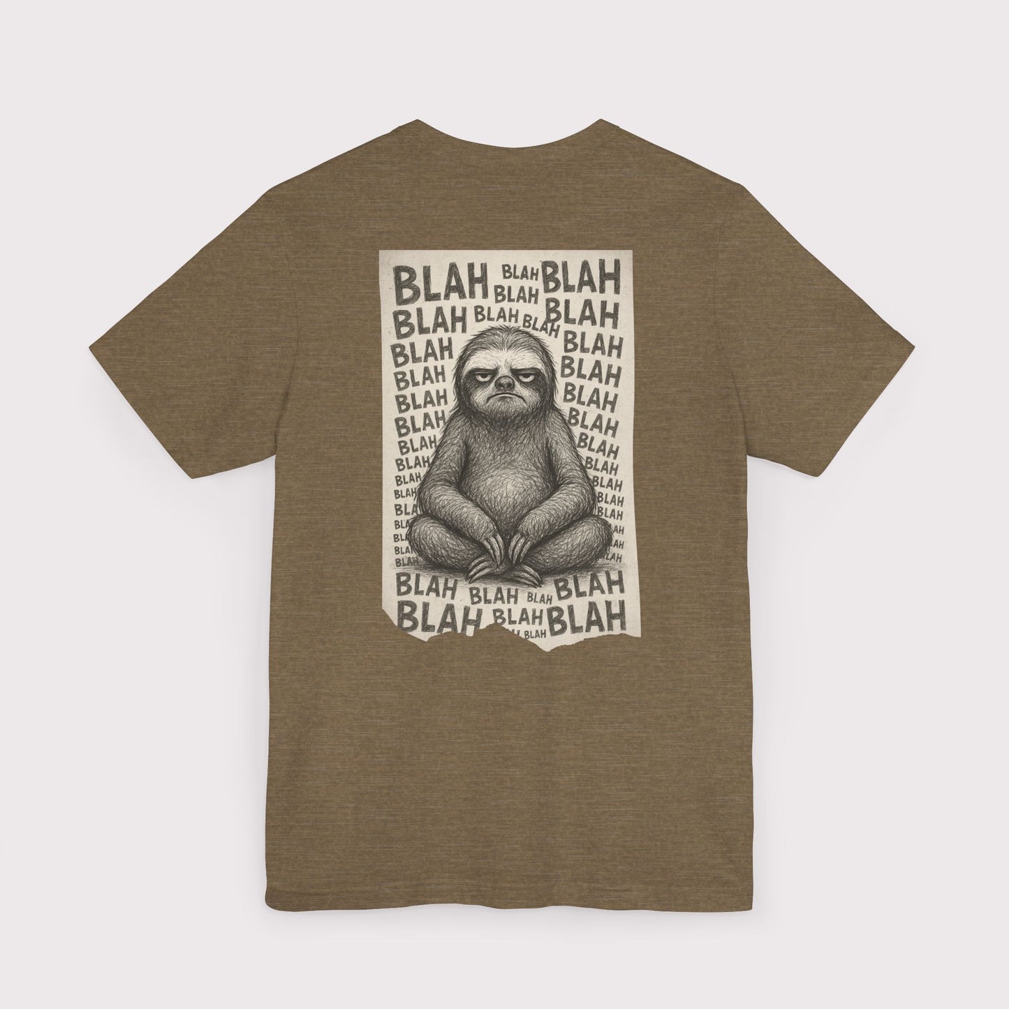 Blah Blah Sloth T-Shirt