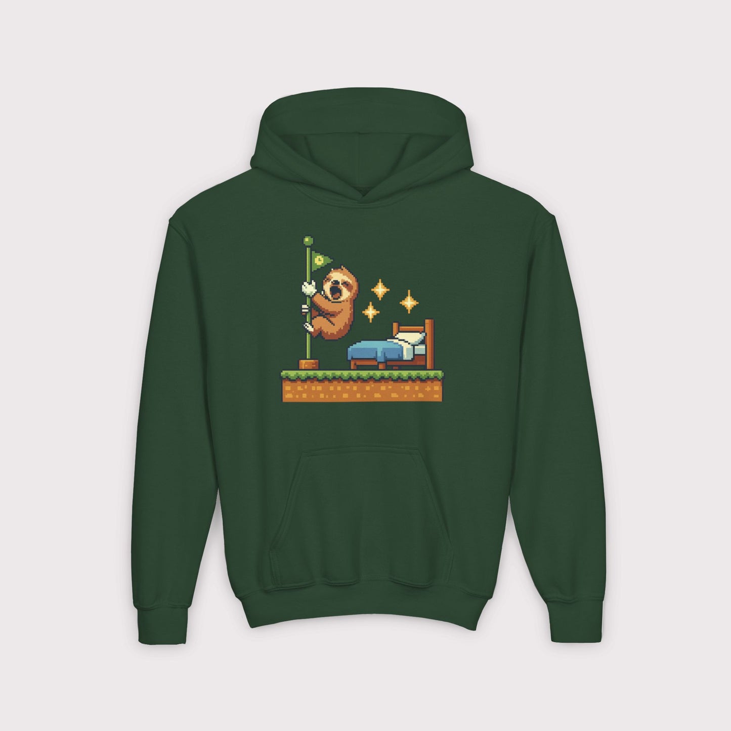 Level Complete Nap Time Kids Hoodie