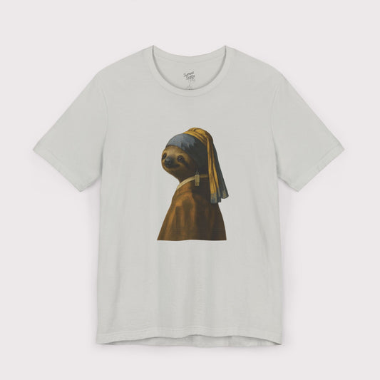 Sloth With An Earring - Jersey Tee