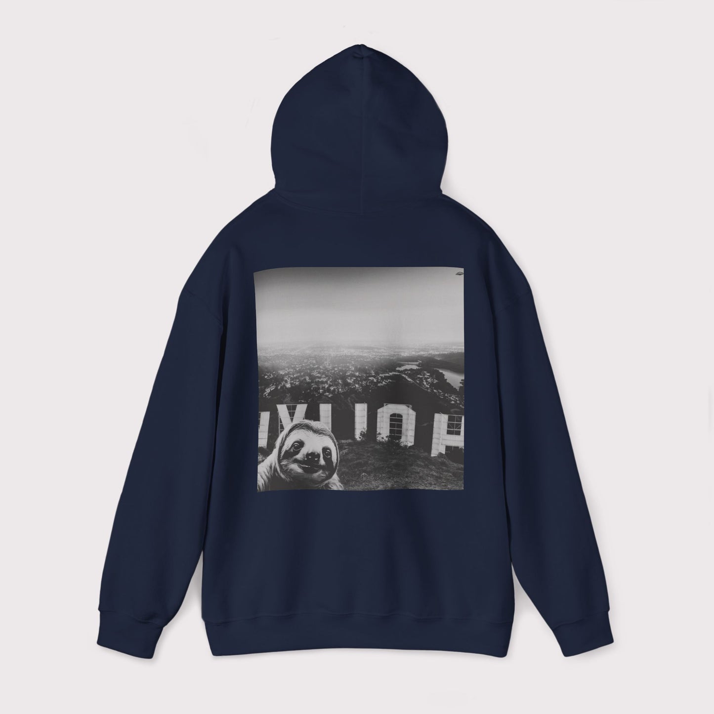 Sloth Selfie Hollywood Sign - Hoodie