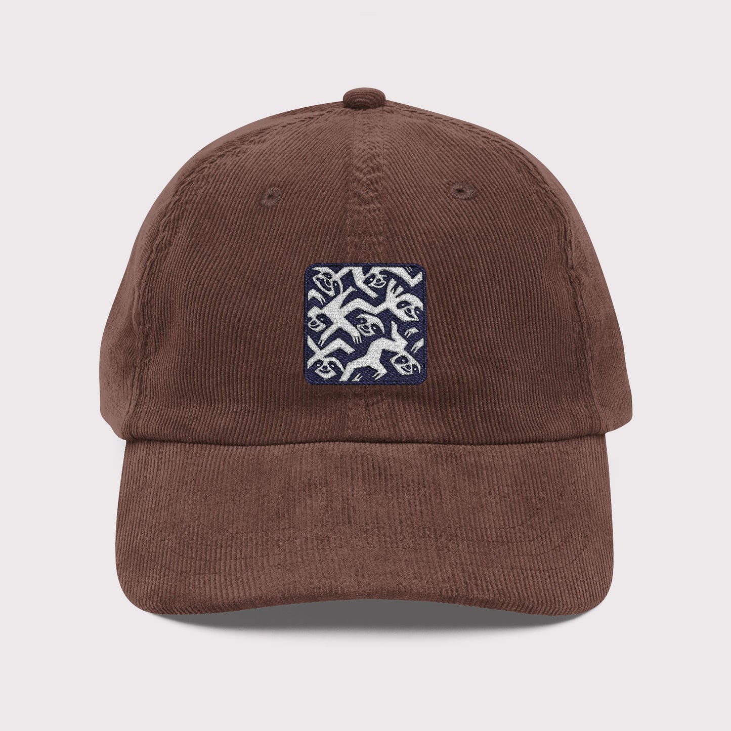 Tessellated Sloths Corduroy Hat
