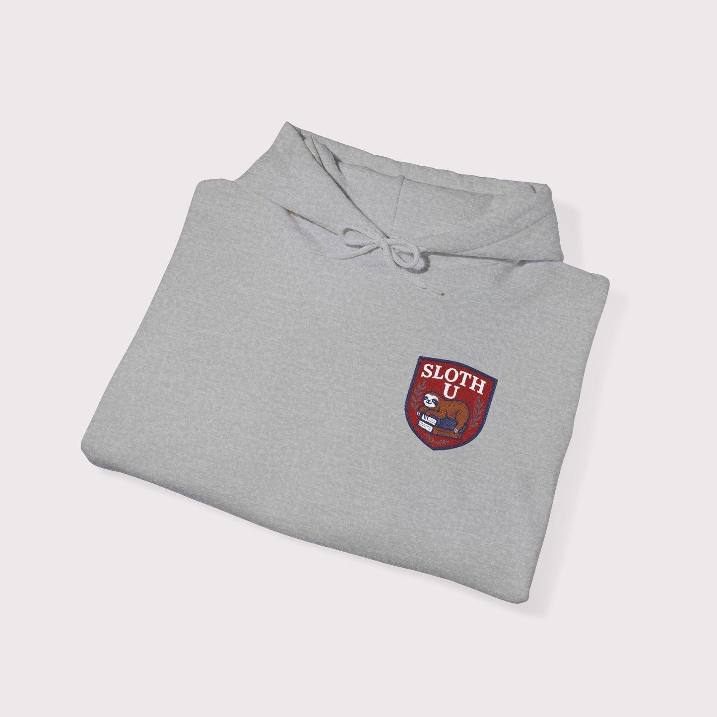 Sloth U Embroidered Hoodie