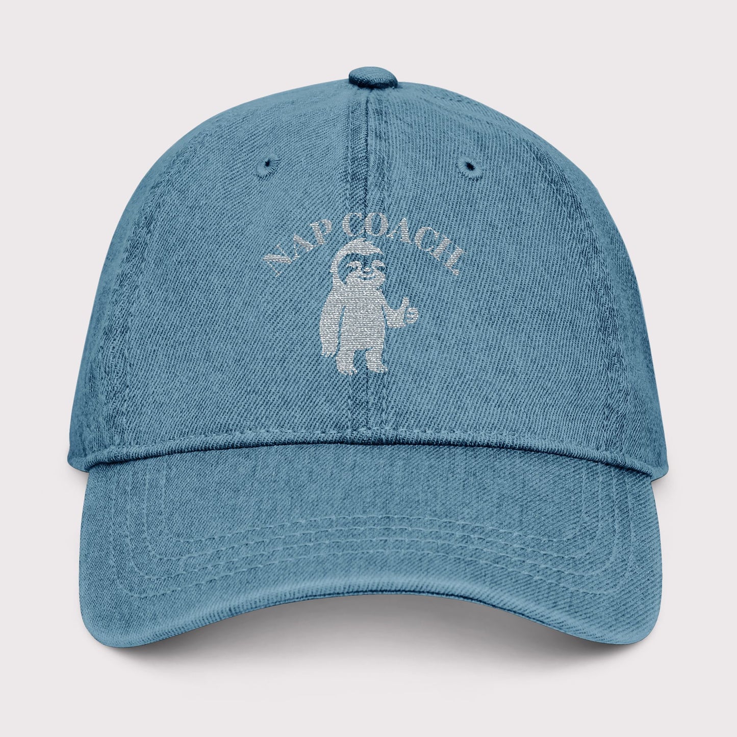 Nap Coach Thumbs-Up Denim Hat