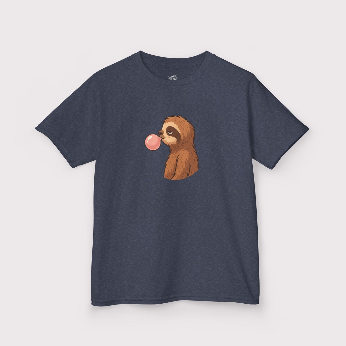 Bubble Blowing Sloth Kids T-Shirt