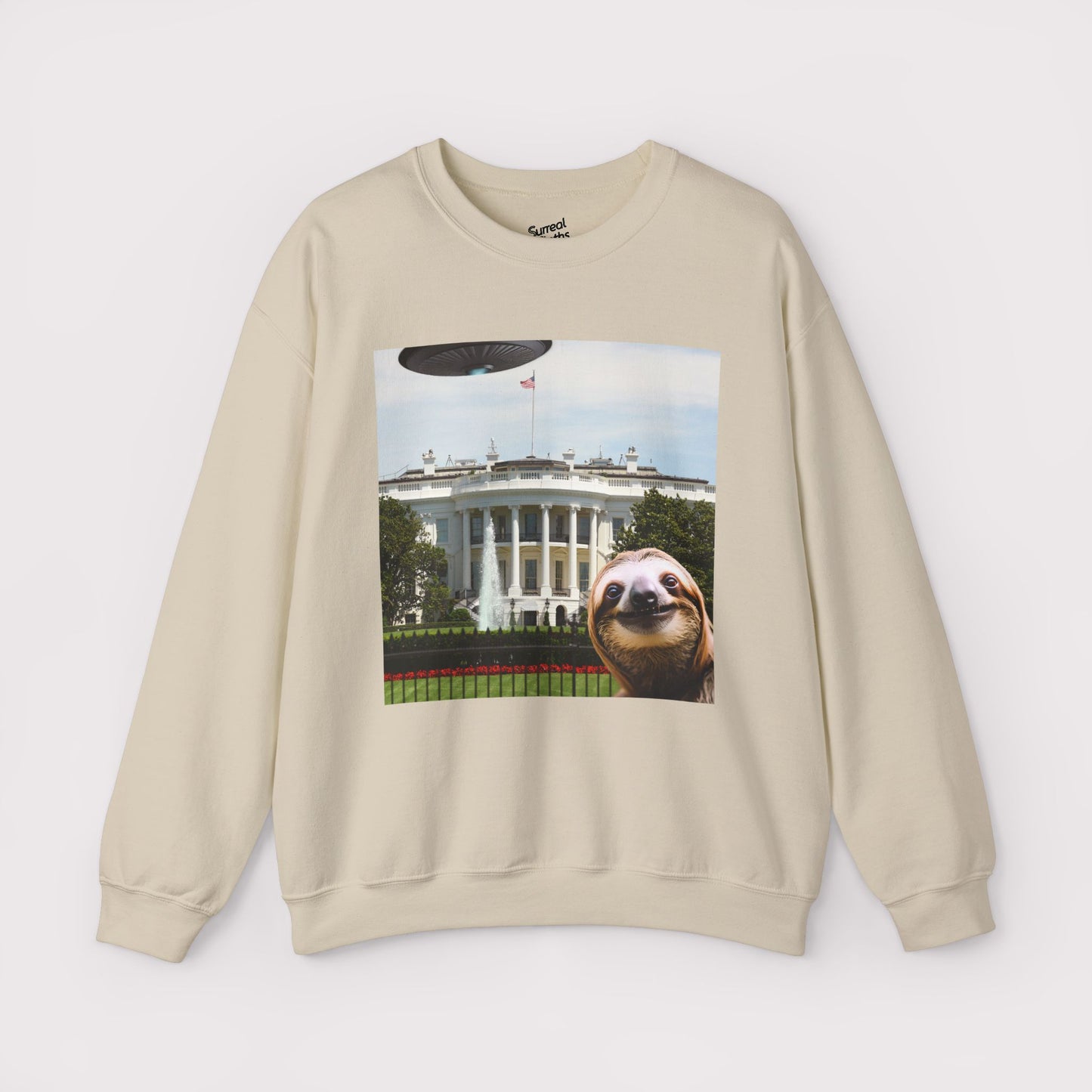 Sloth Selfie White House - Crewneck