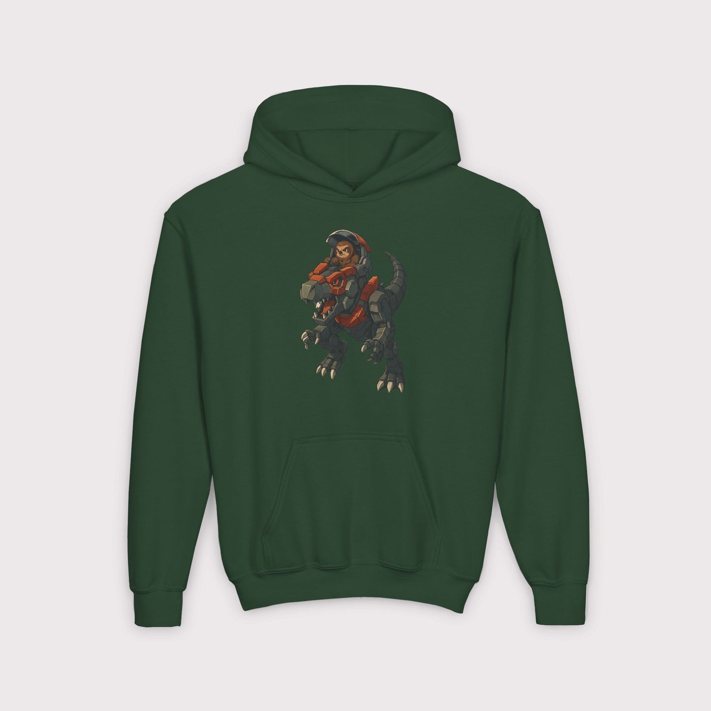 Mecha-Rex Rider Kids Hoodie