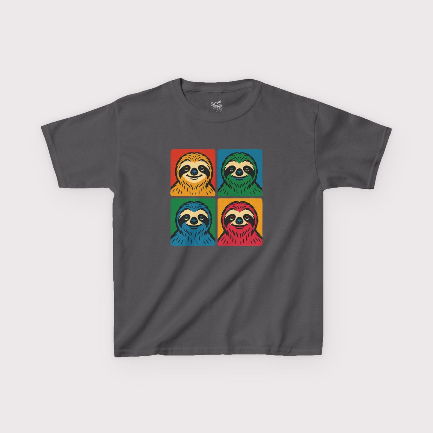 Pop Art Sloths Kids T-Shirt