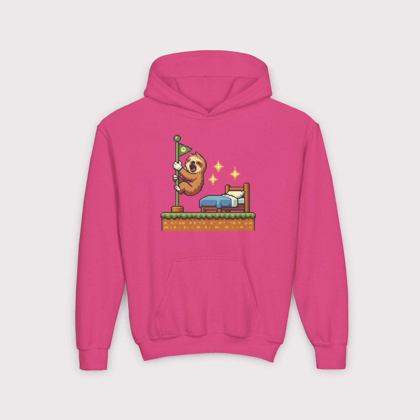 Level Complete Nap Time Kids Hoodie