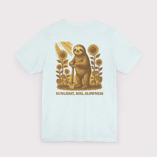 Sunlight, Soil, Slowness T-Shirt