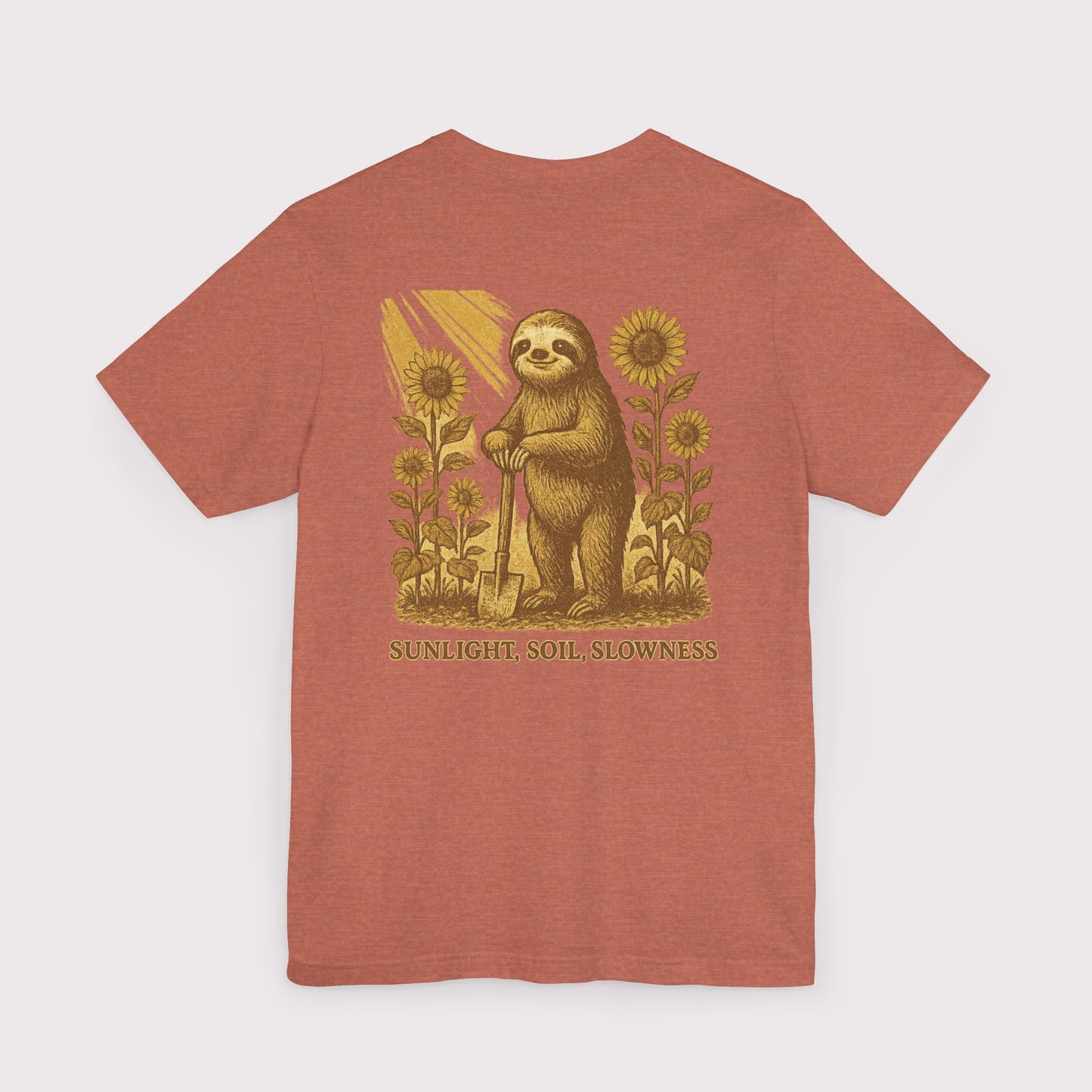 Sunlight, Soil, Slowness T-Shirt