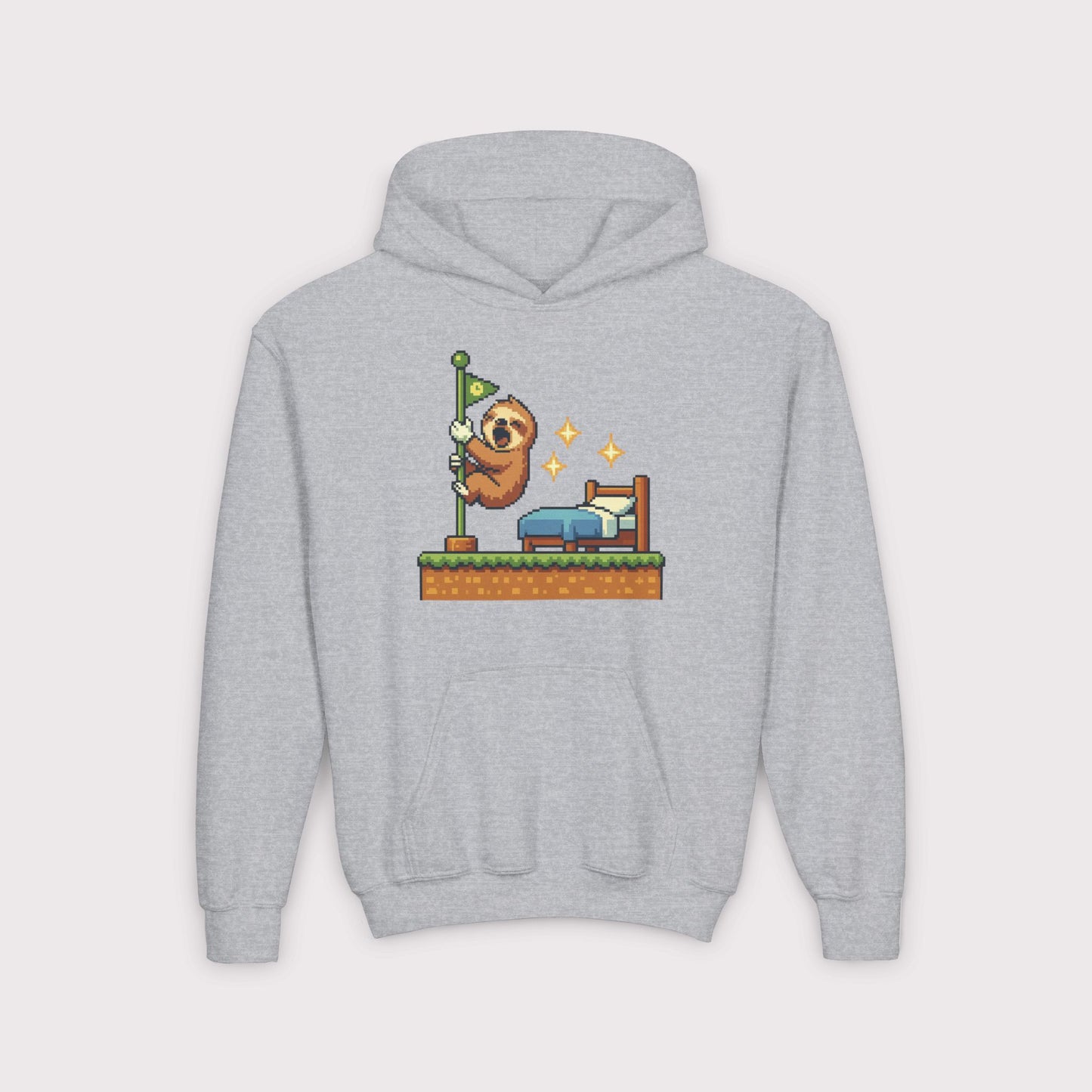 Level Complete Nap Time Kids Hoodie