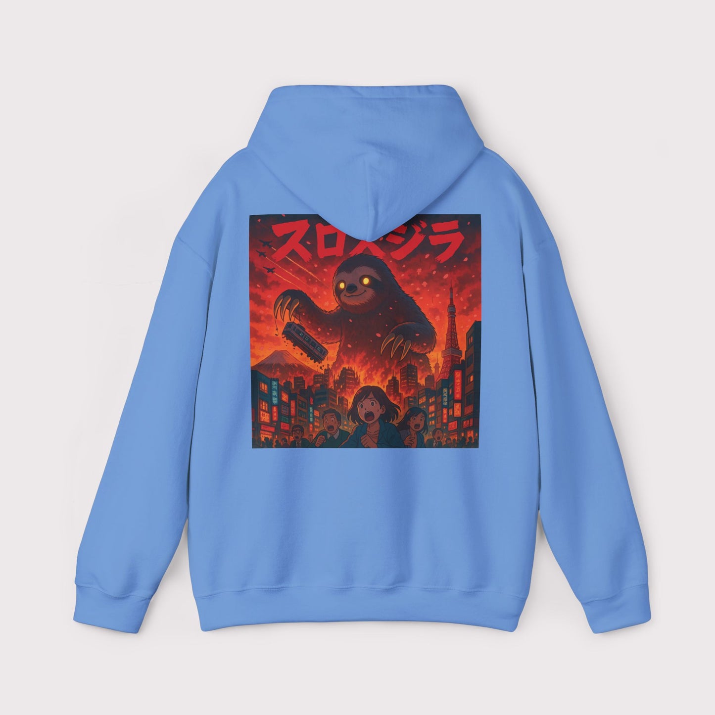 Slothzilla Anime Hoodie