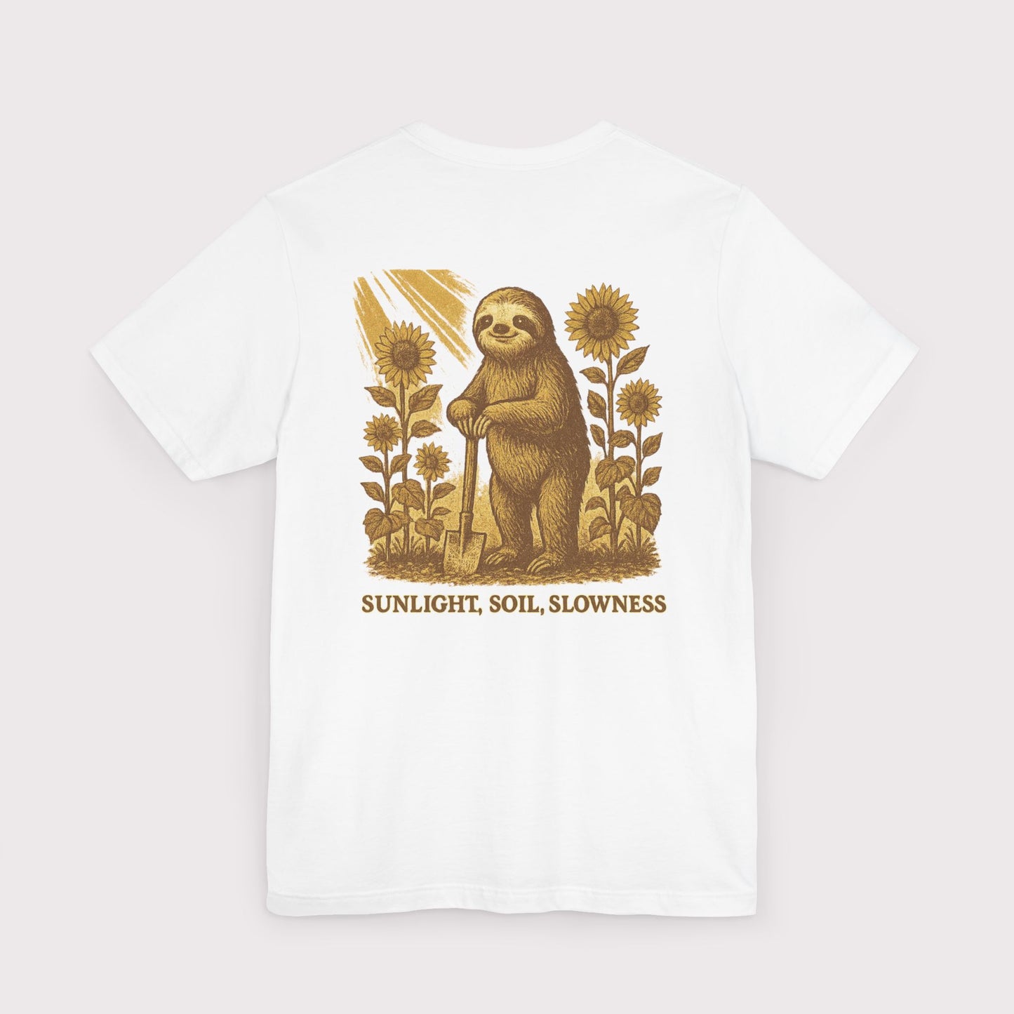 Sunlight, Soil, Slowness T-Shirt