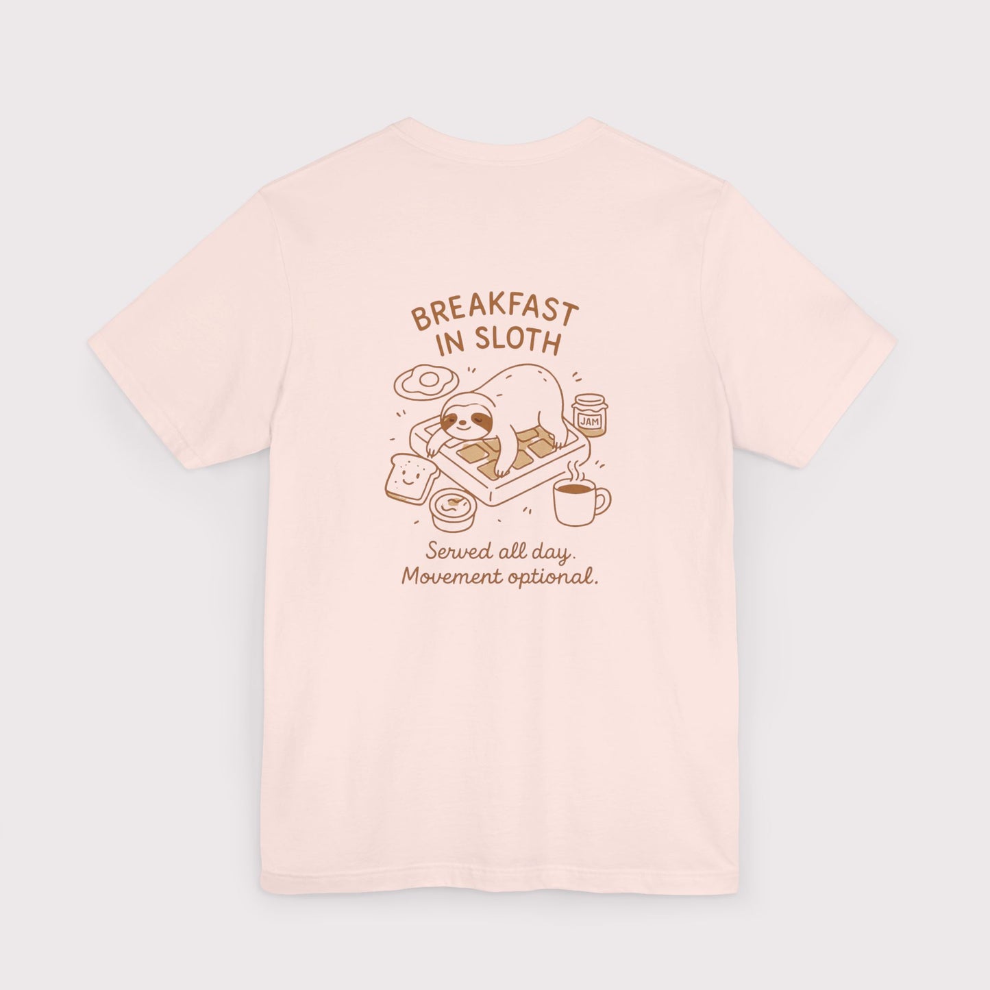 Breakfast in Sloth T-Shirt