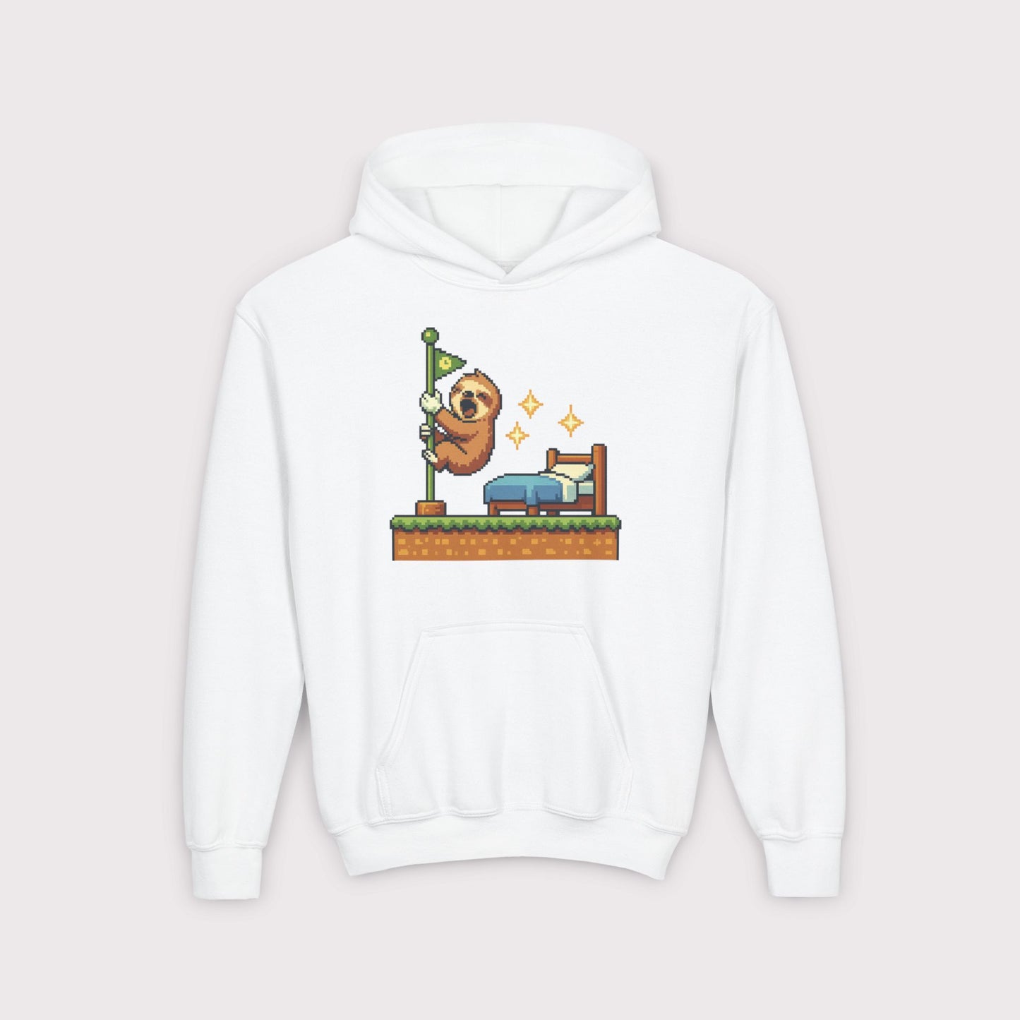 Level Complete Nap Time Kids Hoodie