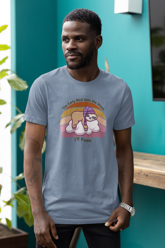 "The Early Bird Gets the Worm… I’ll Pass" – Jersey Tee