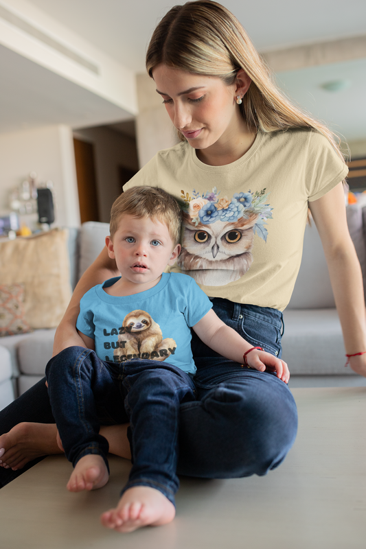 Baby Sloth Toddler Tee – Lazy but Legendary