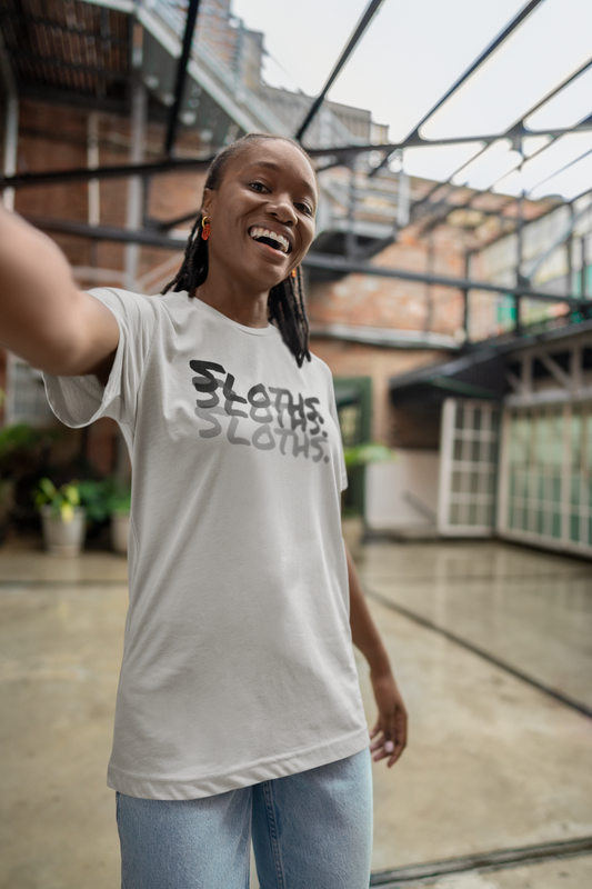 “Sloths Sloths Sloths” - Jersey Tee