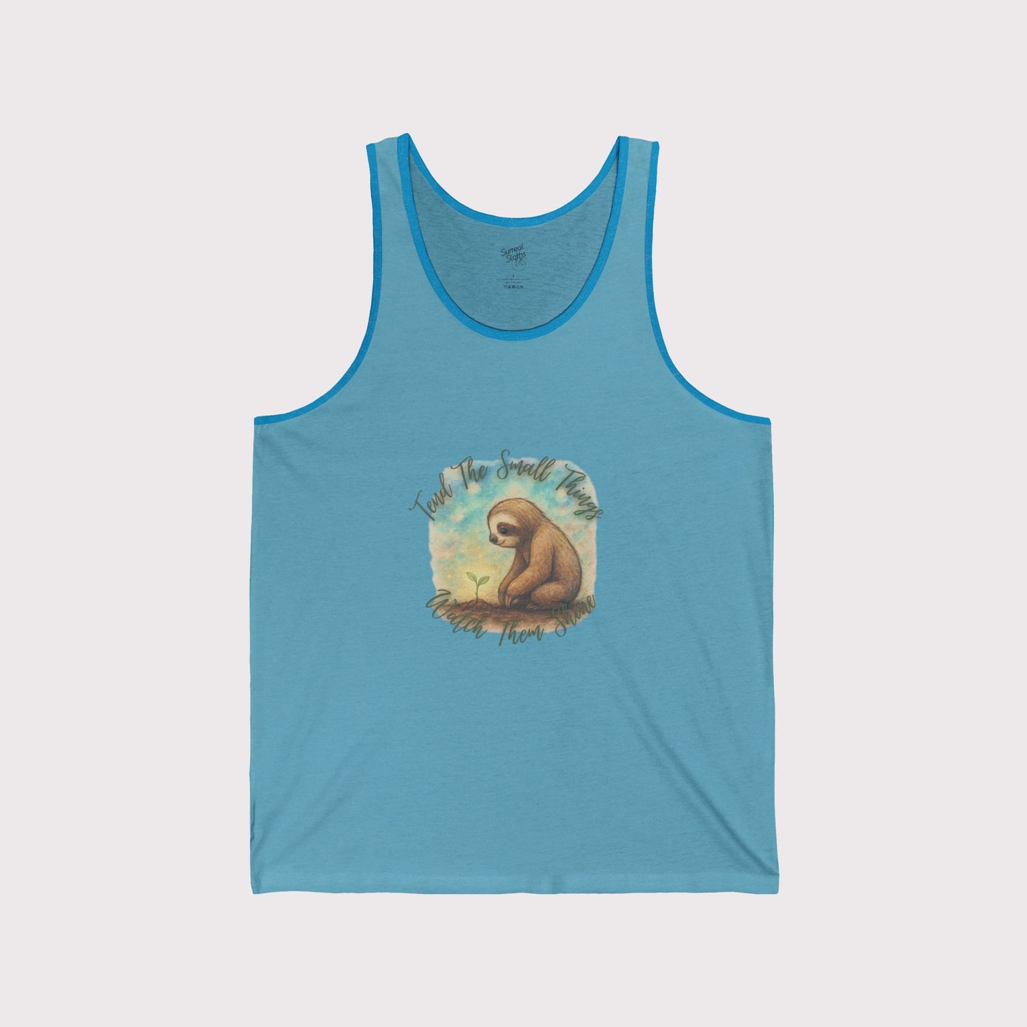Tend the Small Things Sloth Tank Top