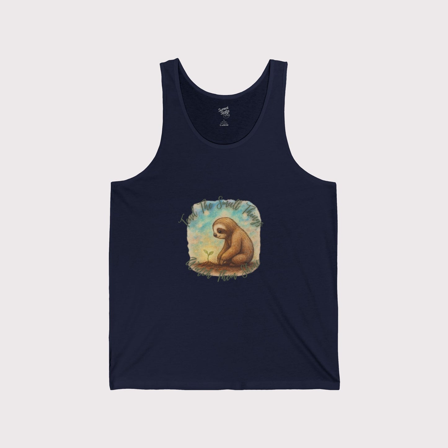 Tend the Small Things Sloth Tank Top
