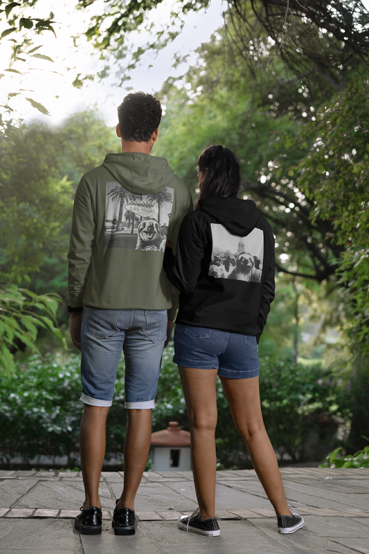 Sloth Selfie Statue of Liberty - Hoodie