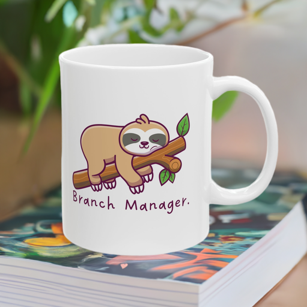 Sloth Mug - Branch Manager.
