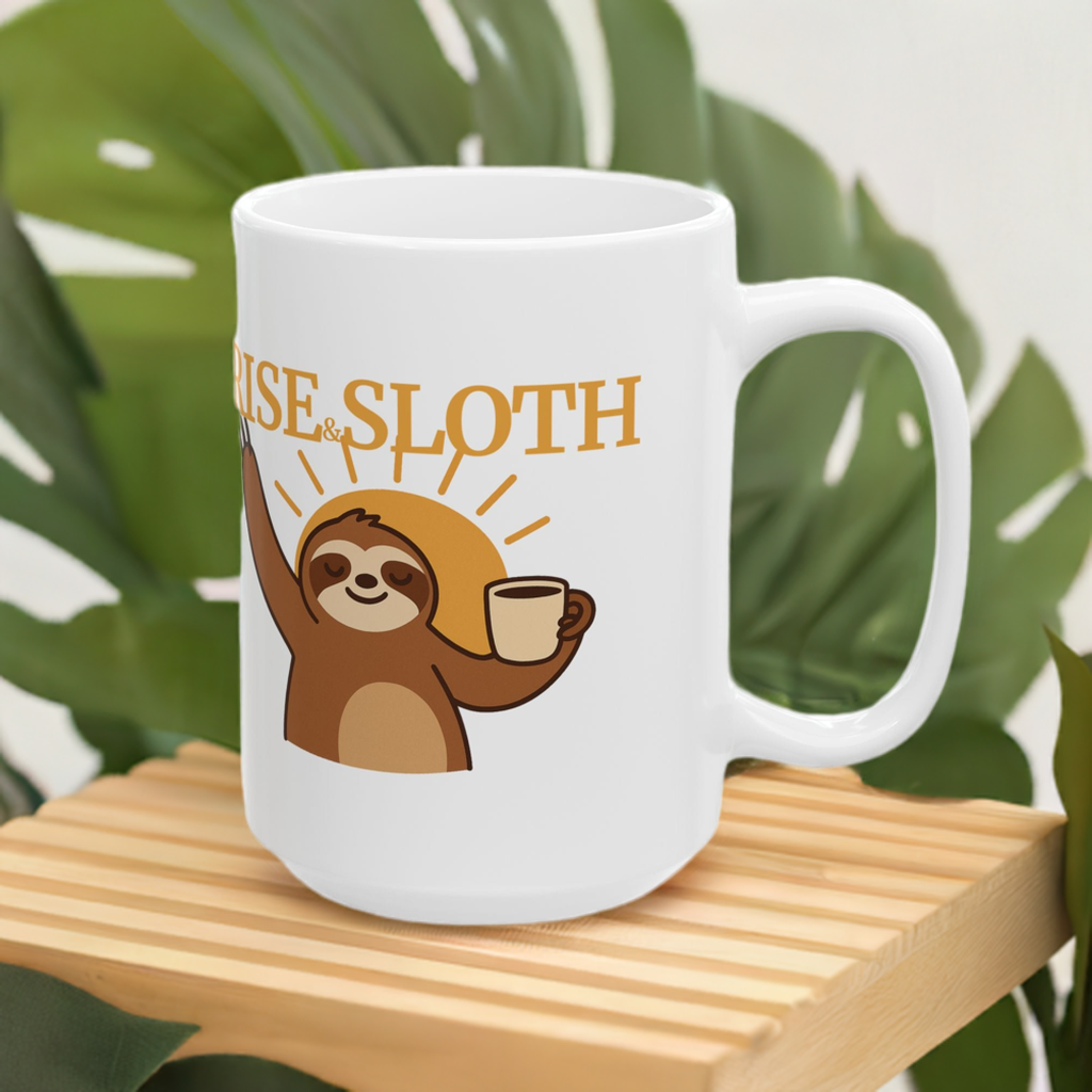 Sloth Mug - Rise & Sloth