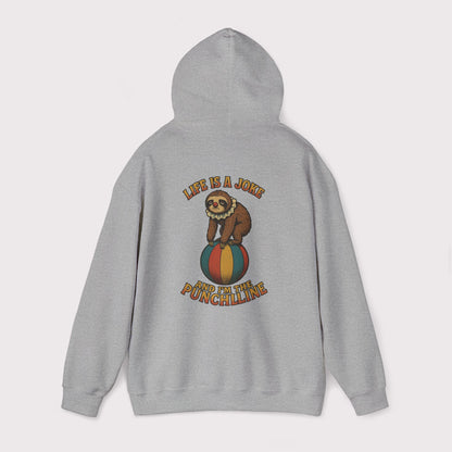 Punchline Sloth Hoodie