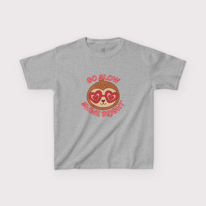 “Go Slow and Shine Bright” Kids Tee