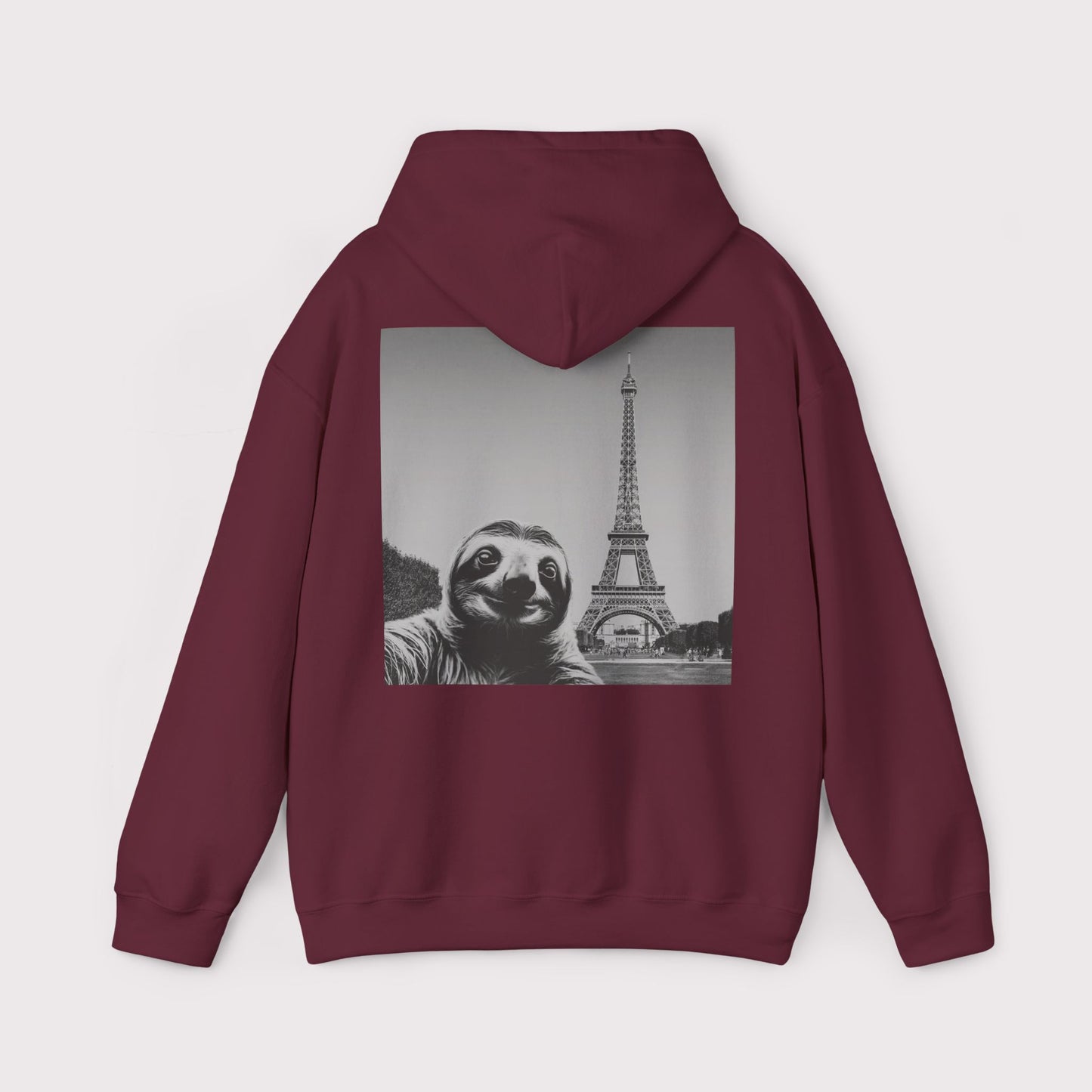 Sloth Selfie Eiffel Tower - Hoodie