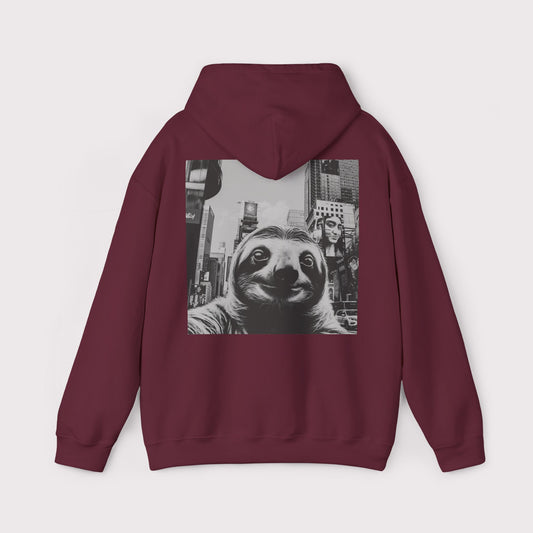 Sloth Selfie Times Square - Hoodie