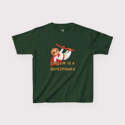 “Chillin’ Is a Superpower” Kids Tee