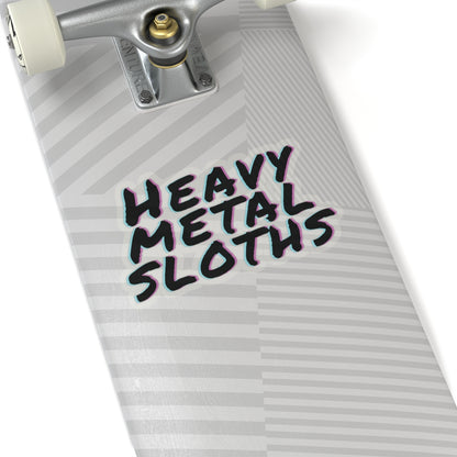Heavy Metal Sloth Stickers
