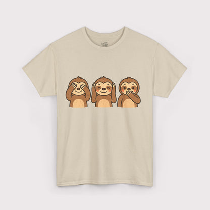 No Evil Sloths T-Shirt