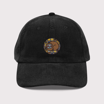 Flannel Nap Circle Corduroy Hat