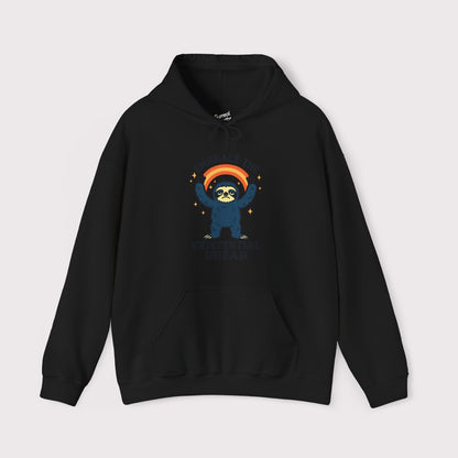 Embrace the Existential Dread Sloth Hoodie