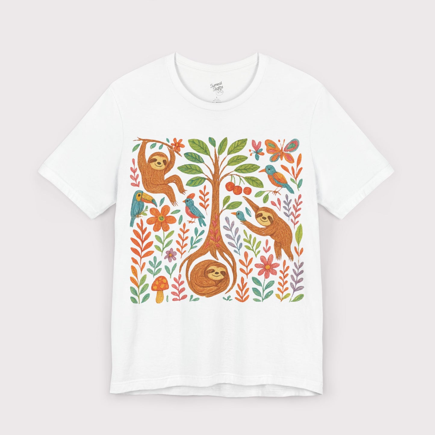 Jungle Joy Sloth T-Shirt