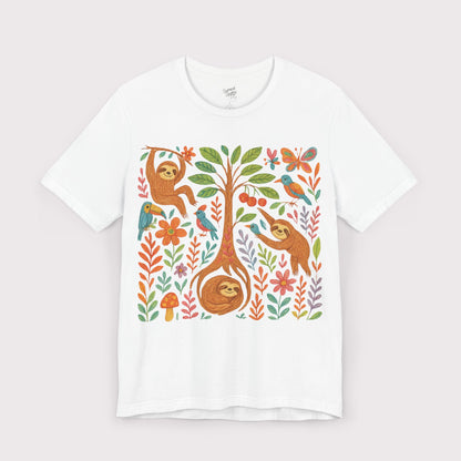 Jungle Joy Sloth T-Shirt