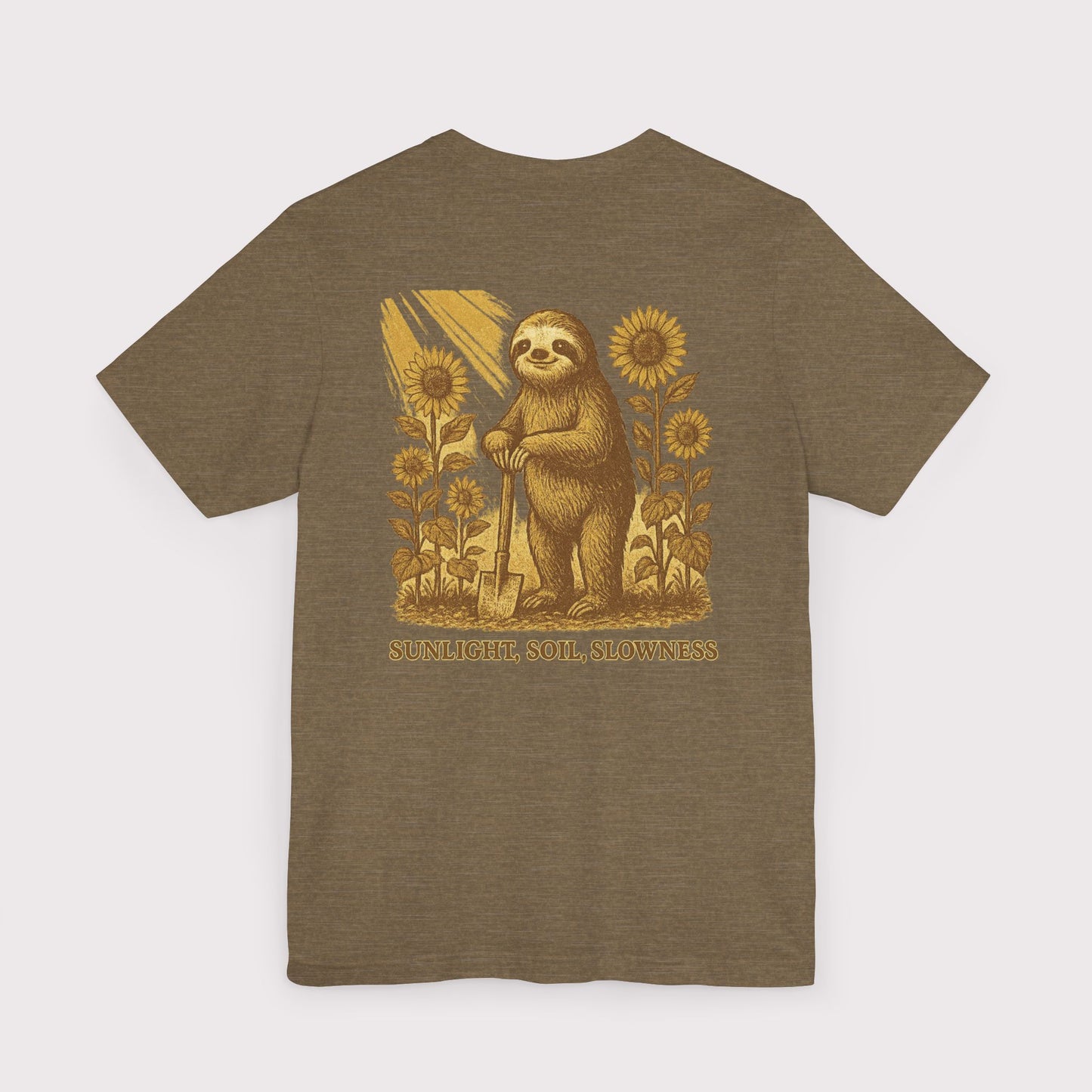 Sunlight, Soil, Slowness T-Shirt