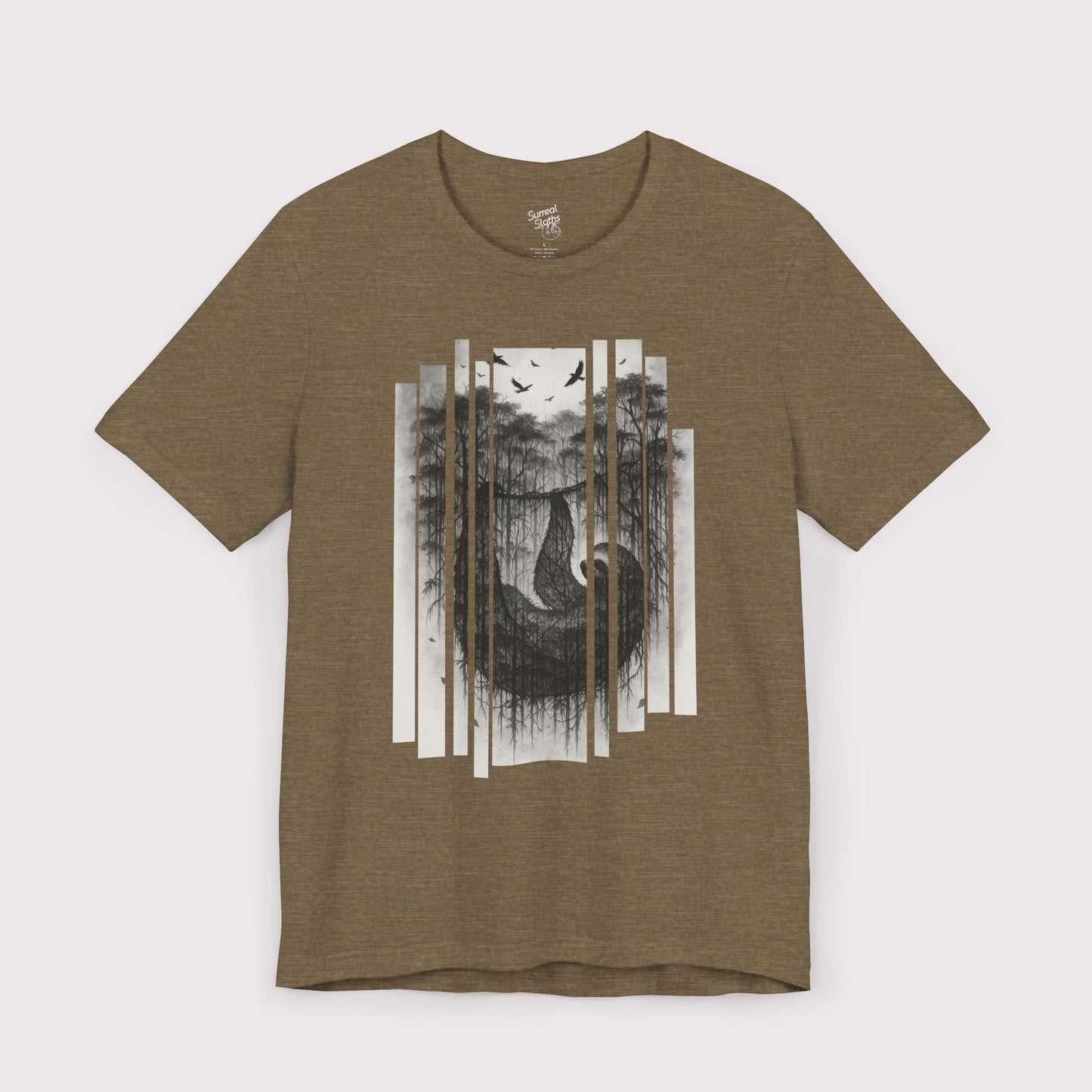 Fragmented Forest Sloth T-Shirt