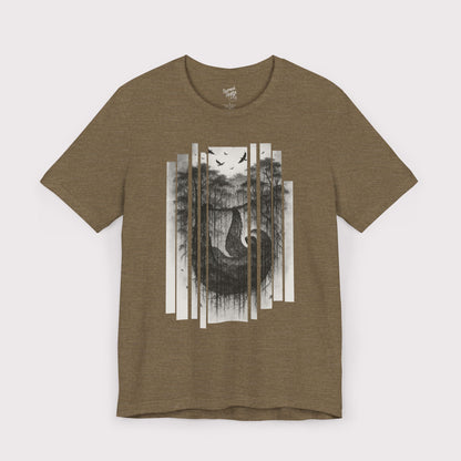 Fragmented Forest Sloth T-Shirt