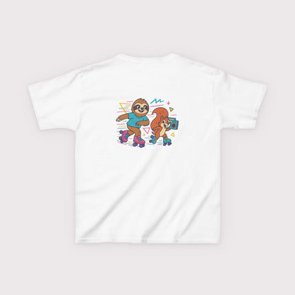 Skate Jam Sloth & Squirrel Kids T-Shirt