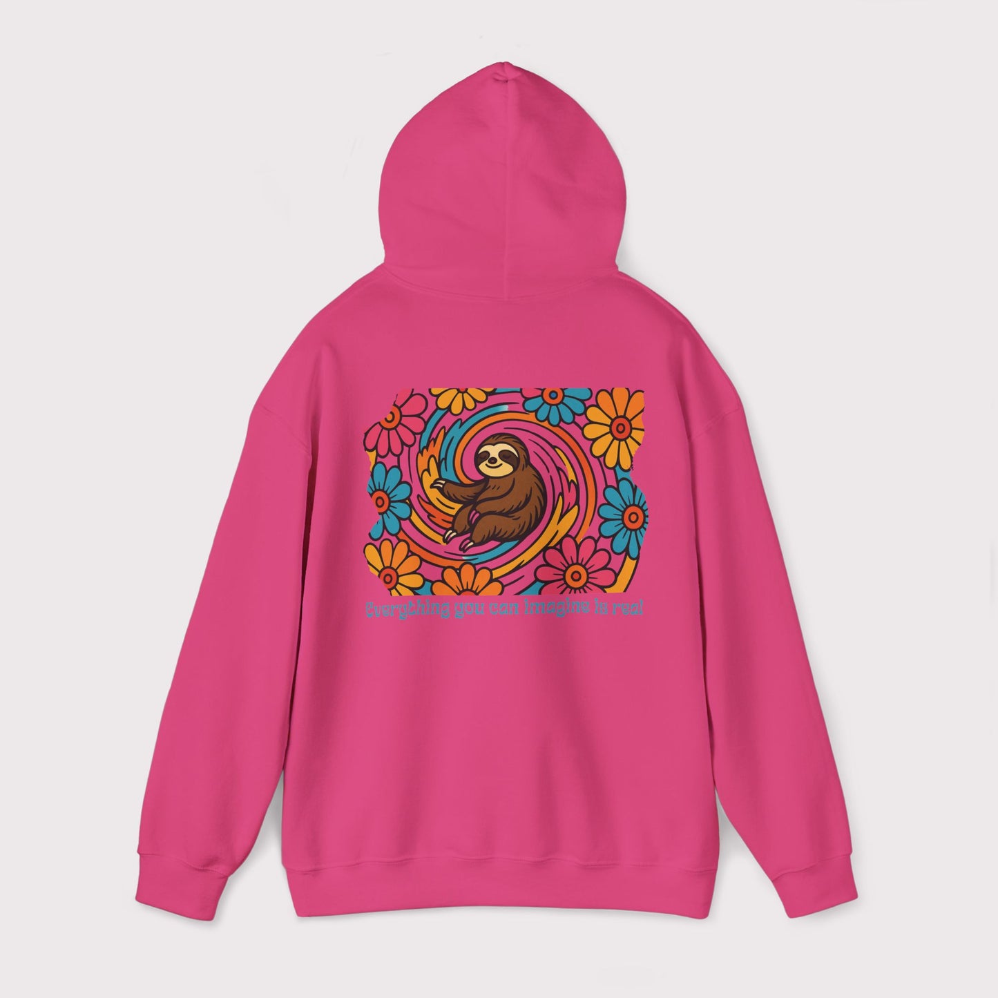 Imagine Sloth Hoodie