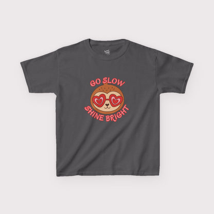 “Go Slow and Shine Bright” Kids Tee