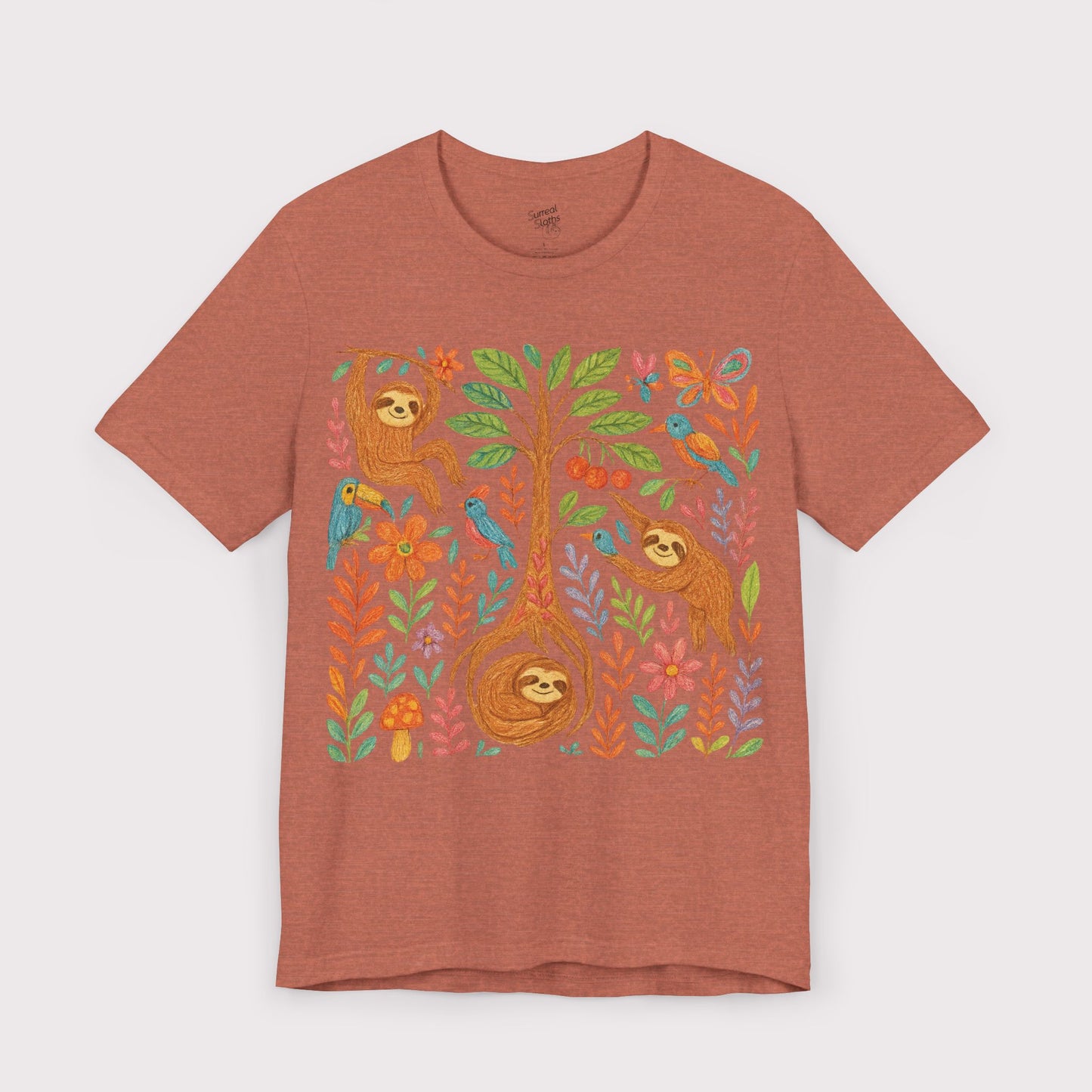 Jungle Joy Sloth T-Shirt