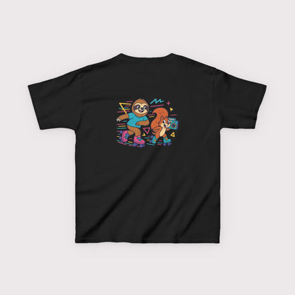 Skate Jam Sloth & Squirrel Kids T-Shirt