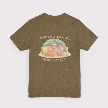 Just a Girl in Her Nap Era T-Shirt
